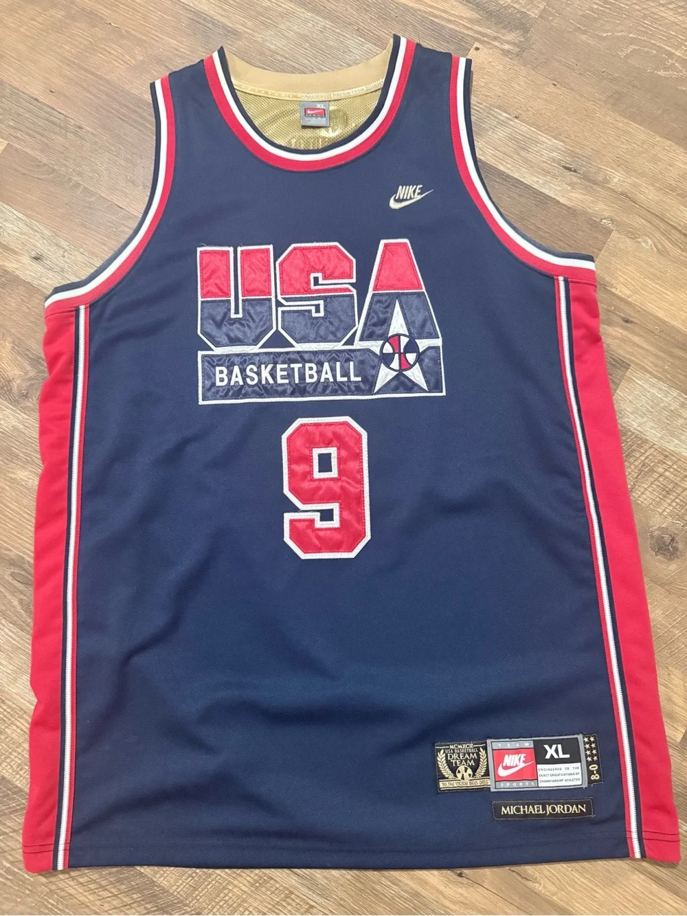 Nike Vintage USA Dream Team Michael Jordan Jersey